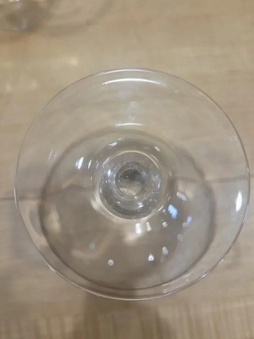Vintage Platinum Rim Crystal Champagne Coupe Glasses Cocktail Stemware Set of 4